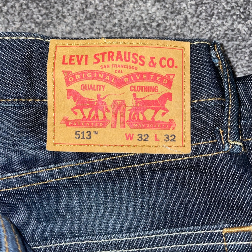 Levi Strauss & Co. Jeans - Men’s Levi’s 513 slim straight   32x32 - NEW w/ tags